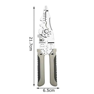 Kìm cắt cáp Crimper Kìm cắt dây tự động có thể điều chỉnh Kìm tuốt đa chức năng Kìm uốn Thiết bị Dụng cụ cầm tay SUNND