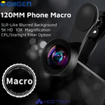Ống kính điện thoại Macro INOVAGEN 120MM, Ống kính siêu Macro 10X có kẹp đa năng, Ống kính máy ảnh điện thoại cho Video ảnh, CPL và tùy chọn lọc ánh sáng sao — ảnh 1