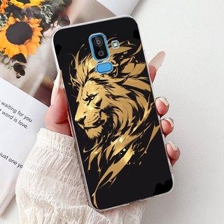 Dành Cho Samsung J8 2018 Ốp Lưng J810 SM-J810F Vỏ Silicon Hoạt Hình Dễ Thương Mèo Hổ Nhện Trong Suốt Ốp Lưng Điện Thoại Cho Samsung Galaxy J8 Vỏ
