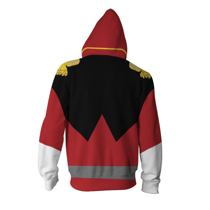 Áo Hoodie dây kéo GUNDAM Áo khoác in 3D Áo len thời trang