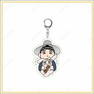 Móc khóa in hình DẠ KÝ ver THỎ CƯNG BL manhwa anime chibi mica trong acrylic dễ thương
