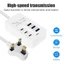 Ổ cắm sạc USB đa cổng 35W - Dải nguồn máy tính bảng điện thoại - Ổ cắm phích cắm Anh / EU / US - Ổ cắm sạc nhanh loại C - Ổ cắm mở rộng sạc tường - Hub USB 6 cổng