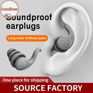 Nút tai cách âm Csndices để ngủ Miếng đệm tai silicon mềm Bảo vệ tiếng ồn Du lịch Bảo vệ tái sử dụng Nút chặn âm thanh Nút tai VN