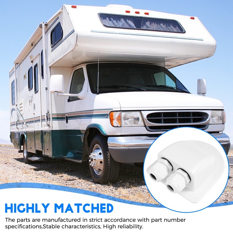Mái Dây Nhập Hộp Gland Bảng Điều Khiển Năng Lượng Mặt Trời Cáp Motorhome Caravan Boat-A