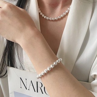 Vòng tay ren mắt mèo sáng bóng bạc 925 dành cho nữ