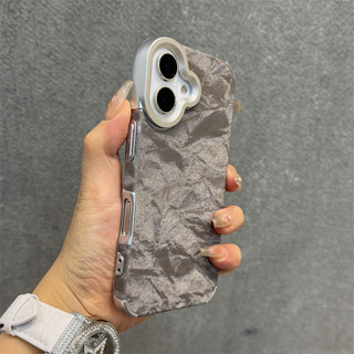 Ốp điện thoại di động họa tiết núi tuyết mạ điện nâng cao cho iPhone16 15 14 13 12 11 Pro Max Bảo vệ Camera chống sốc Vỏ mềm chống rơi