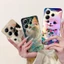 Dành Cho Xiaomi Redmi Note 14 Ốp điện thoại Hoa Thời Trang Bướm Silicon Mềm TPU Ốp điện thoại Cho Redmi Note 14 Ấn Độ 4G Coque
