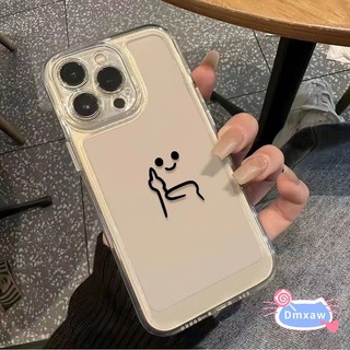Vỏ Biểu Hiện Cá Tính Cho Honor 400 Lite X8C GT 5G X10 X30 Max Magic 7 6 5 4 3 Pro Plus Lite 9X 8X Max 10 Lite 10i 5G 4G Vỏ Trong Suốt Hình Dòng Đơn Giản Vỏ Điện Thoại Mềm