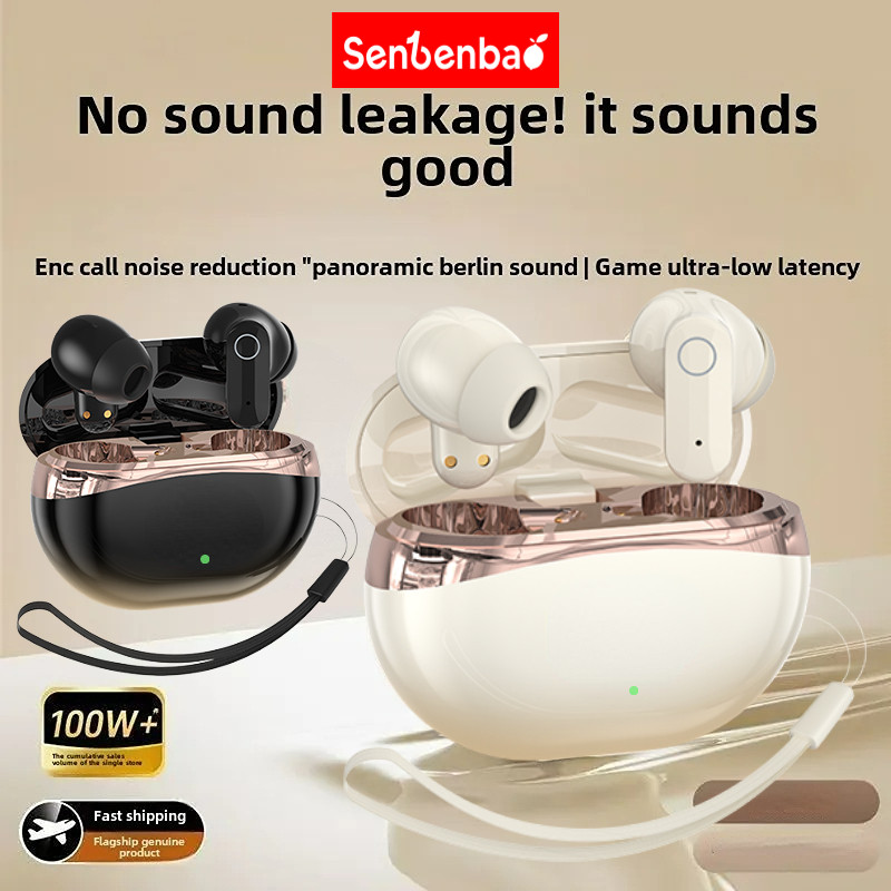 Tai nghe không dây Senbenbao ST-pro5TWS Tai nghe không dây Gương tai nghe Bluetooth 9D HiFi có Mic khử tiếng ồn thông minh