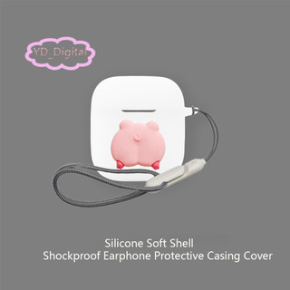 Dành Cho Marshall MILOR IV / MILOR III Vỏ Vỏ Tai Nghe Silicon Vỏ Mềm Hoạt Hình Tai Nghe Dễ Thương Chống Sốc Chống Thấm Nước Vỏ Bảo Vệ Phụ Kiện Điện Thoại