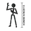 DARON 3D In Hình Mannequin, Mô Hình Búp Bê Di Chuyển Được Đa Khớp Stickman Đồ Chơi, Lắp Ráp 3D In Hình Hành Động Nhiều Phối Hợp Stickman Robot Lắp Ráp Cha Mẹ-Con