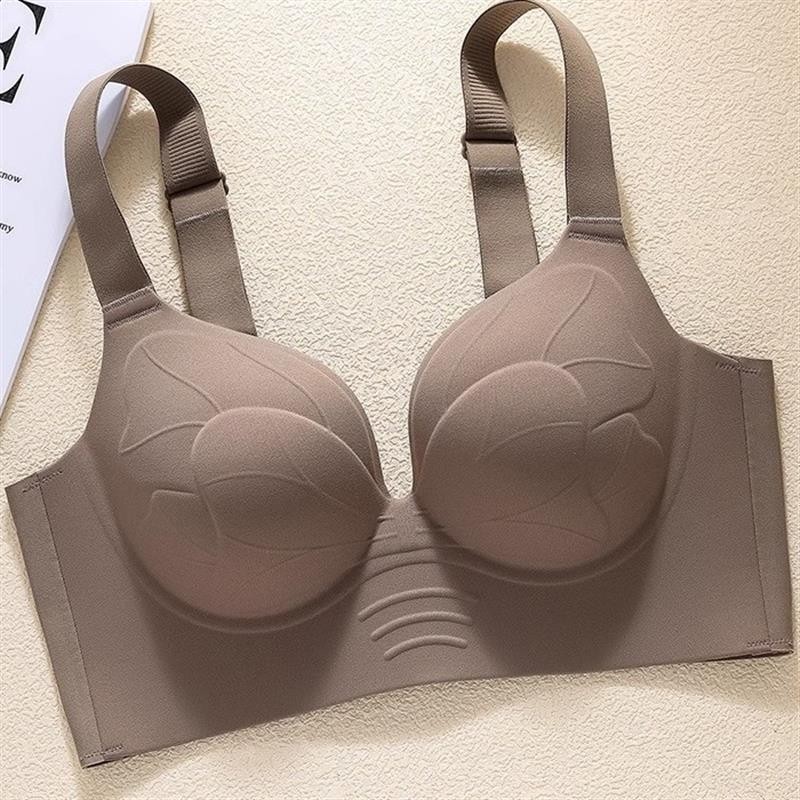 Quần Lót Liền Mạch Nữ Kích Thước Lớn Push-up Áo Ngực Có Thể Điều Chỉnh