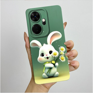 Dành Cho Itel P55 Plus Ốp Lưng PL63LN P663L Vỏ Chống Sốc Thẩm Mỹ Hoa Bướm Xinh Đẹp Silicon Lỏng Vỏ TPU Mềm Cho Itel P55 + 2024 Vỏ Điện Thoại