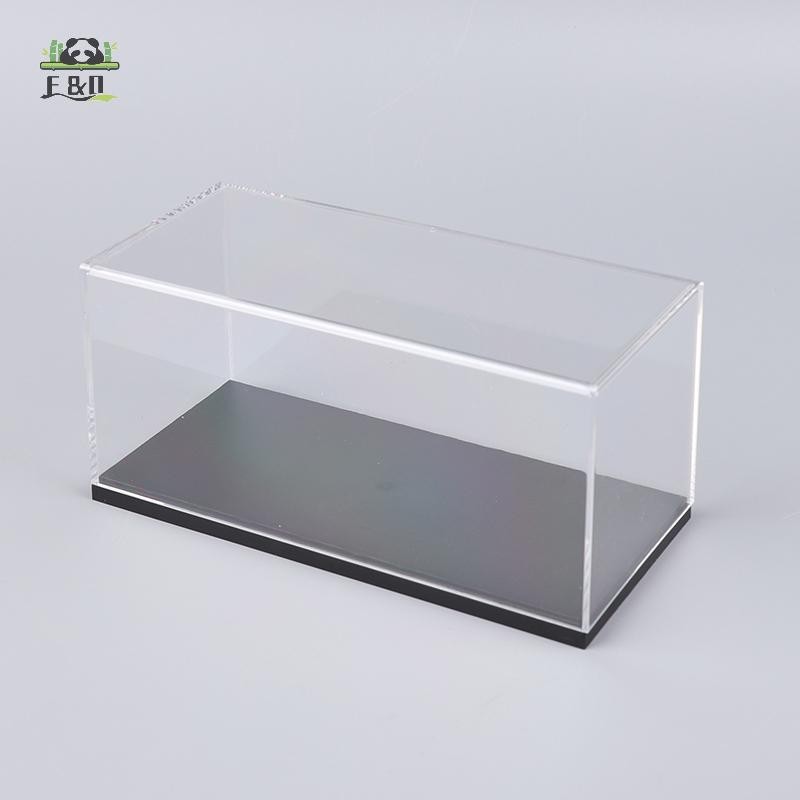 [Shnzdd] Hộp trưng bày mô hình ô tô 1: 32 Hộp bảo vệ trong suốt Hộp đựng bụi Acrylic Giá đỡ bảo quản EMKK