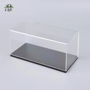 Hộp trưng bày mô hình ô tô 1: 32 Hộp bảo vệ trong suốt Hộp đựng bụi Acrylic Giá đỡ bảo quản EMKK