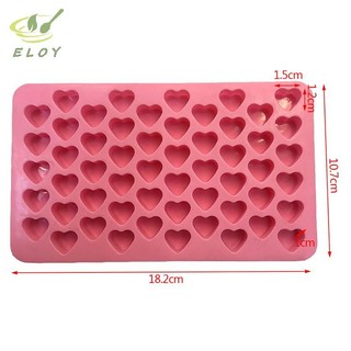 [MAO] Khuôn Trái Tim Khay Silicon DIY Chocolate Fondant Khuôn 3D Bánh Ngọt VN