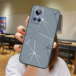 ốp lưng realme gt neo 3 - in hình họa tiết đường kẻ nhựa dẻo tpu bảo vệ camera chống sốc vstore