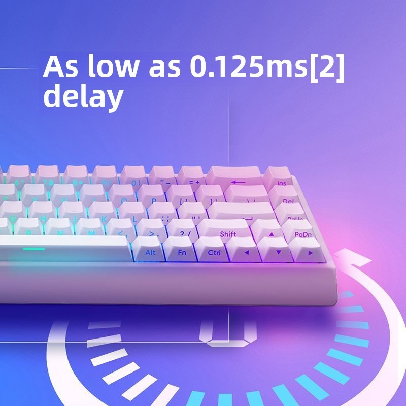 Mercury 68 Từ Công Tắc Bàn Phím Cơ 0 Dead Zone Hot Swappable RGB Gaming 0,001mm SOCD Bàn Phím Nhà Máy Prelubed