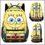 YT2 SpongeBob SquarePants Ba Lô Dành Cho Nữ Nam Sinh Viên Dung Tích Lớn Thoáng Khí In Thời Trang Cá Tính Túi T