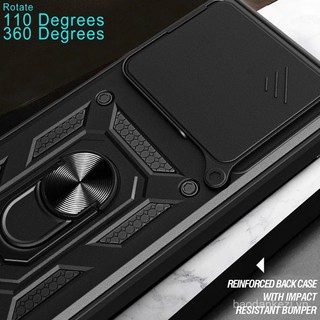 Ốp lưng cứng chống sốc nặng với chân đế kim loại cho Tecno Pova 6 Pro Neo Pova 5 Spark Go 2025 Spark 30C