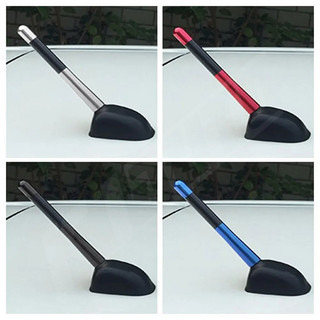 Đa Năng 12cm Ford Escape Car Ăng Ten Sợi Carbon Radio FM Antena Đen Bộ Cho