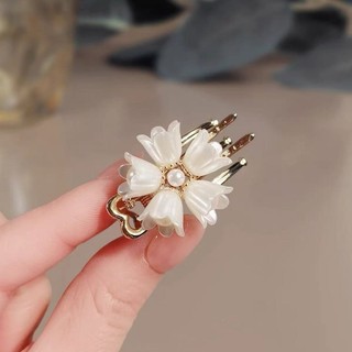 MAUROPOLI [Sẵn sàng] Kẹp tóc gãy hoa siêu cổ tích ngọt ngào Cổ tích nhỏ Lấy kẹp Mini Kích thước nhỏ Kẹp bên hông Nổ Clip Top Clip Mũ đội đầu Kẹp tóc