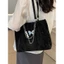 Túi tote nữ vừa laptop 12 inch dây chuyền ngọc trai hình bướm mẫu hot