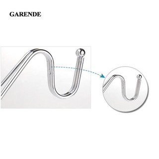 Garende Sắt Bạc Hiện Đại Chrome Trái Cây Vegg Giỏ Kệ Bát Chuối Móc Treo Đứng