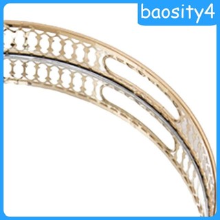Dụng cụ trang điểm Khay trang trí Tay cầm rỗng Khay trang sức Khay phục vụ Vanity