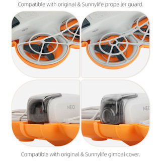 Dành cho hộp lưu trữ DJI NEO, hộp bảo vệ bướm chống va chạm và chống trầy xước, phụ kiện máy bay không người lái di động đơn