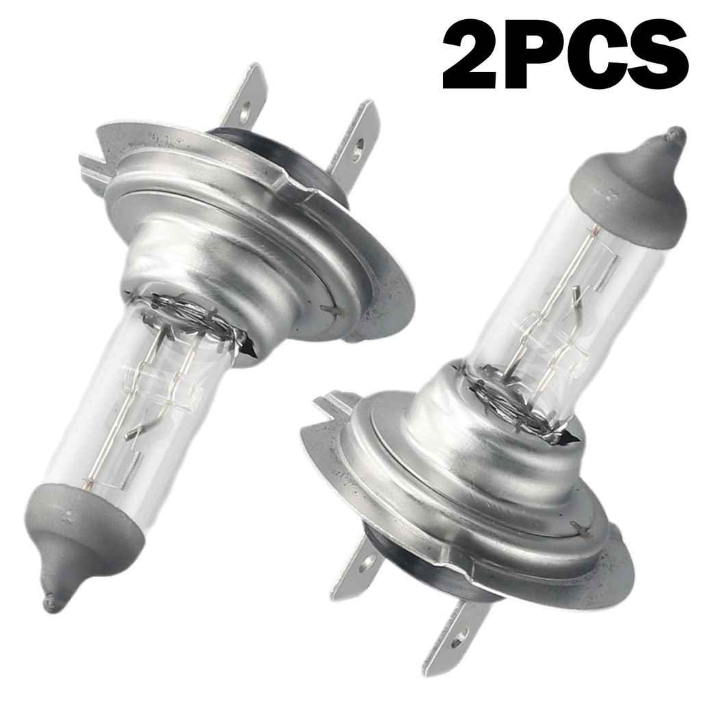 < Welv > Bộ 2 Bóng Đèn Pha Xenon 12V Xe H7 55W 6000K Bóng Đèn Trắng Halogen