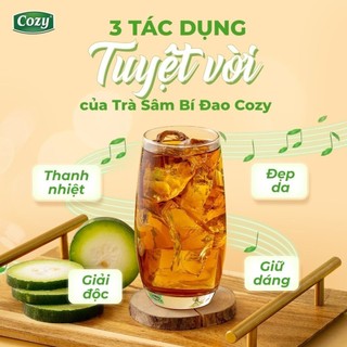 [Ảnh thật] Trà Cozy hòa tan Ice Tea  (hộp 16 gói x 15g)