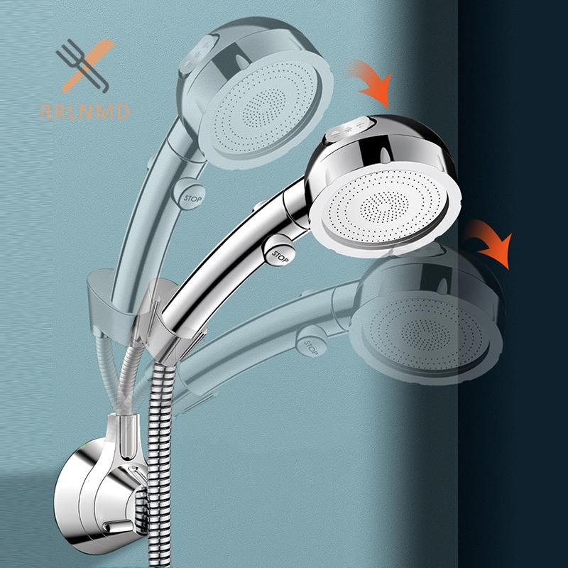 Rrlnmd Hút Cốc Tắm Có Thể Điều Chỉnh Đầu Tắm Giá Đỡ Vòi Phun Cầm Tay Giá Đỡ Đục Lỗ Nhiều Góc Xoay Vòi Hoa Sen MỚI