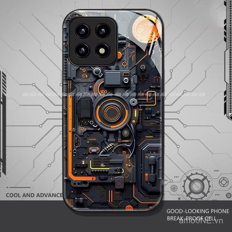 Xiaomi 14t Vỏ Xiaomi 14t Pro Vỏ bảng mạch pcba Glass chống sốc điện thoại trường hợp với máy ảnh bảo vệ cơ khí gió công nghệ xu hướng cảm giác điện thoại bìa cho chàng trai sinh viên