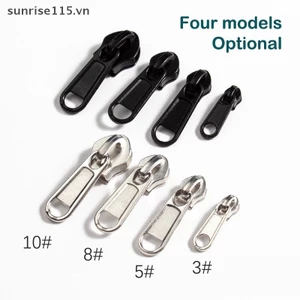 Srvn 5 / 8 Chiếc 4 Kích Cỡ Sửa Chữa Đa Năng Dây Kéo Thay Thế Thanh Trượt Dây Kéo.