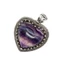 Vòng cổ mặt dây chuyền Labradorite bằng đá tự nhiên flgo di động dành cho những người yêu thích thời trang cổ điển