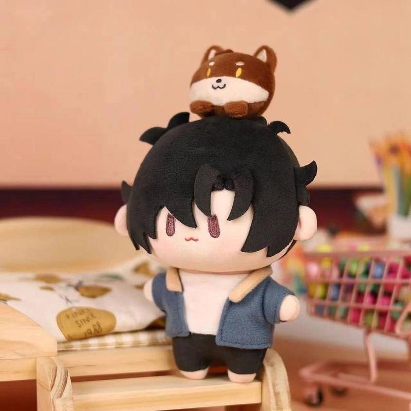 Link Click Sang Trọng Búp Bê Lucas & Charles Bean Eyes Đồ Chơi Sang Trọng Dễ Thương Anime Nhân Vật Đồ Chơi