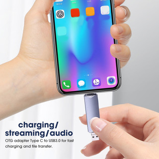 Đầu đọc thẻ 6 trong 1 USB3.0 sang Type C Micro USB Đa năng Bộ chuyển đổi OTG Bộ chuyển đổi đa chức năng SD TF Truyền tốc độ cao