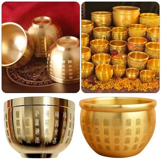 VOIDLESS 1 Cái Đồng Nguyên Chất Cornucopia, Xi Lanh Gạo Baifu Tốt Lành 4,5-7cm, Bề Mặt Đánh Bóng Sự Giàu Có Thu Hút Nhỏ Mini Baifu Jar Cốc Học Trang Trí Quà Tặng