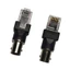 Exhila BNC sang RJ45 Adapter BNC Nữ sang RJ45 Đầu nối đực để kiểm tra và kiểm tra cáp đồng trục