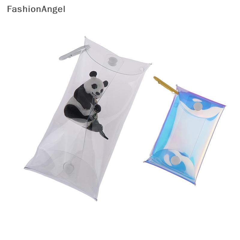 FashionAngel Anime Búp Bê Hiển Thị Túi Đựng Tiền Xu Trong Suốt Móc Khóa Mặt Dây Chuyền Túi Vuông Người Tổ Chức Chìa Khóa Son Môi Tai Nghe Túi Bảo Quản VN