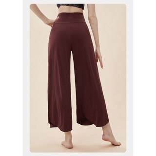 Quần Áo Tập Yoga Cổ Điển Khiêu Vũ Quần Ống Rộng Rời Đẹp Mông Hiện Đại Khiêu Vũ Dân Tộc Cơ Thể Quần Tập Luyện Thẳng 24.12.24