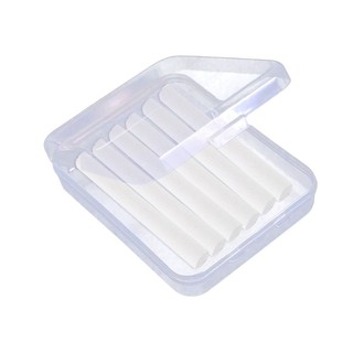 DE 2 Chiếc Hộp Bảo Quản Nhựa Phấn Giá Đỡ Sắp Xếp Lưu Trữ Hộp Bảo Quản Nhỏ