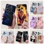 Dành Cho Ốp lưng Xiaomi Redmi Note 14 Đá Cẩm Thạch Đáng Yêu Họa Tiết Anime Silicon Mềm Mại Mặt Sau Fundas Cho Xiaomi Redmi Note14 4G Túi