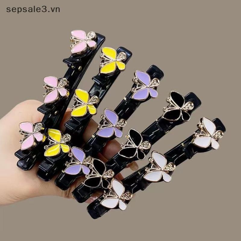 # VN # Kẹp Tóc Đá Pha Lê Lấp Lánh Đôi Nổ Barrettes Kẹp Tóc Nữ Bé Gái Mũ Phụ Kiện Tạo Kiểu Tóc.