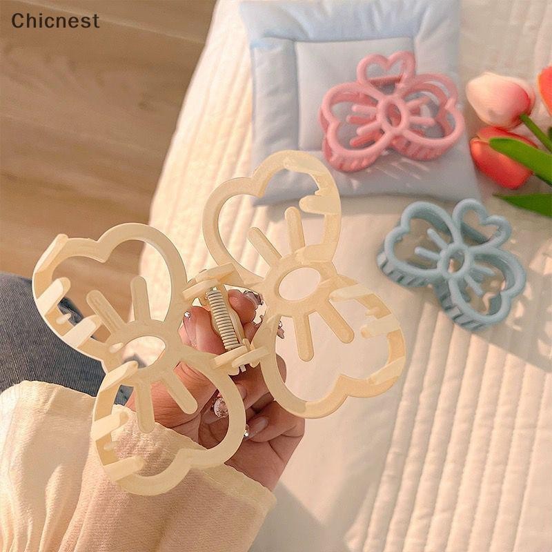 [Chc] Kẹp Vuốt Nhựa Nơ Dễ Thương Hàn Quốc Cua Màu Kẹo Cho Bé Gái Vuốt Tóc Ngọt Ngào Phụ Kiện Tóc Cho Nữ [VN]