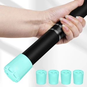 BTF 4 PC Silicone Cần Câu Cuối Bảo Vệ Mũ Câu Cá Đuôi Bảo Vệ Mông Đệm Tay Cầm Đa Năng Cuối Bảo Vệ