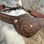 XGB Thời Trung Cổ Dập Nổi Miếng Dán Mắt Da Vintage Mắt LARP Cosplay Phụ Kiện Cướp Biển Mắt Bao Da Cho Nam Halloween