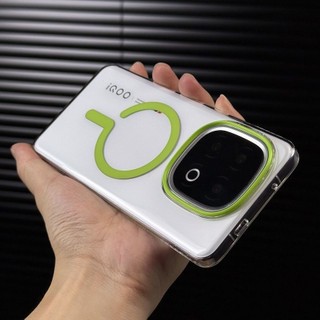 Tương thích với ốp điện thoại iQOO13, độ trong suốt cao, PC từ tính, siêu mỏng, lỗ lớn, không ố vàng, vỏ bảo vệ đơn giản mới, hàng giao ngay