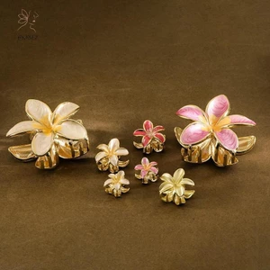 HNKMP Hợp Kim Gradient Dầu Thả Hoa Lily Phụ Kiện Tóc Đa Năng Cho Mùa Hè Đi Biển cation Mũ Phụ Kiện Tóc Dễ Thương Cho Bé Gái.